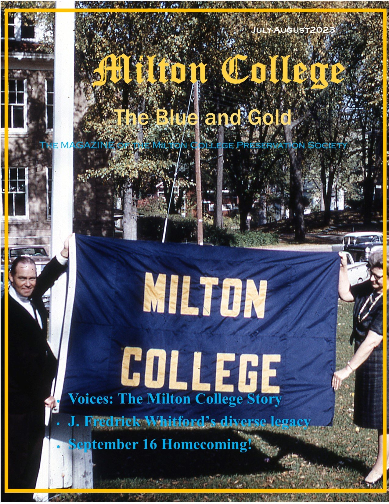 Become a Member of the Milton College Preservation Society