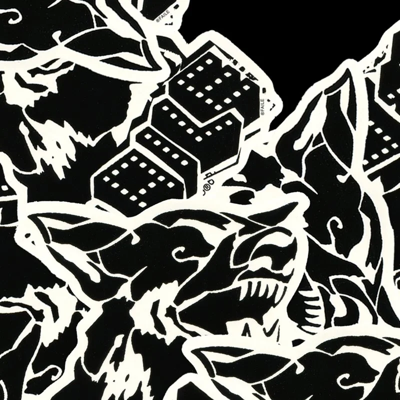 RARE STREET ART STICKERS