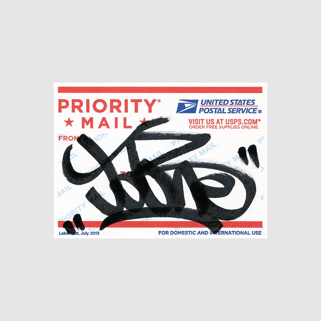 Ja One Graffiti Sticker