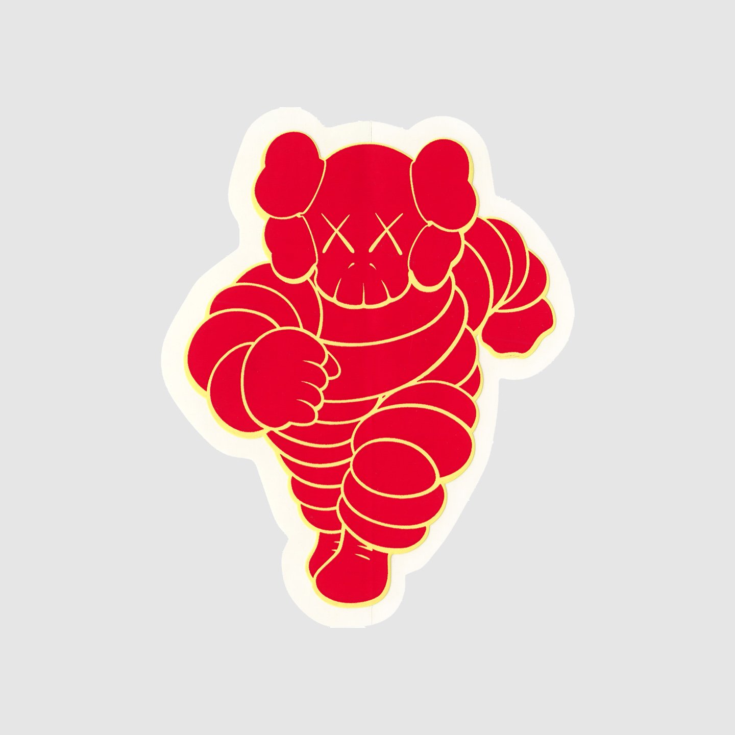 Kaws - Red Yellow