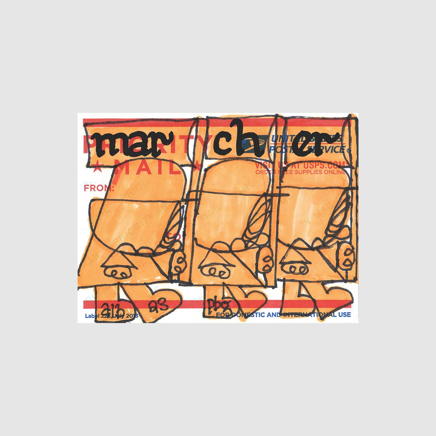 Marcher Arrant - 2013 USPS Label