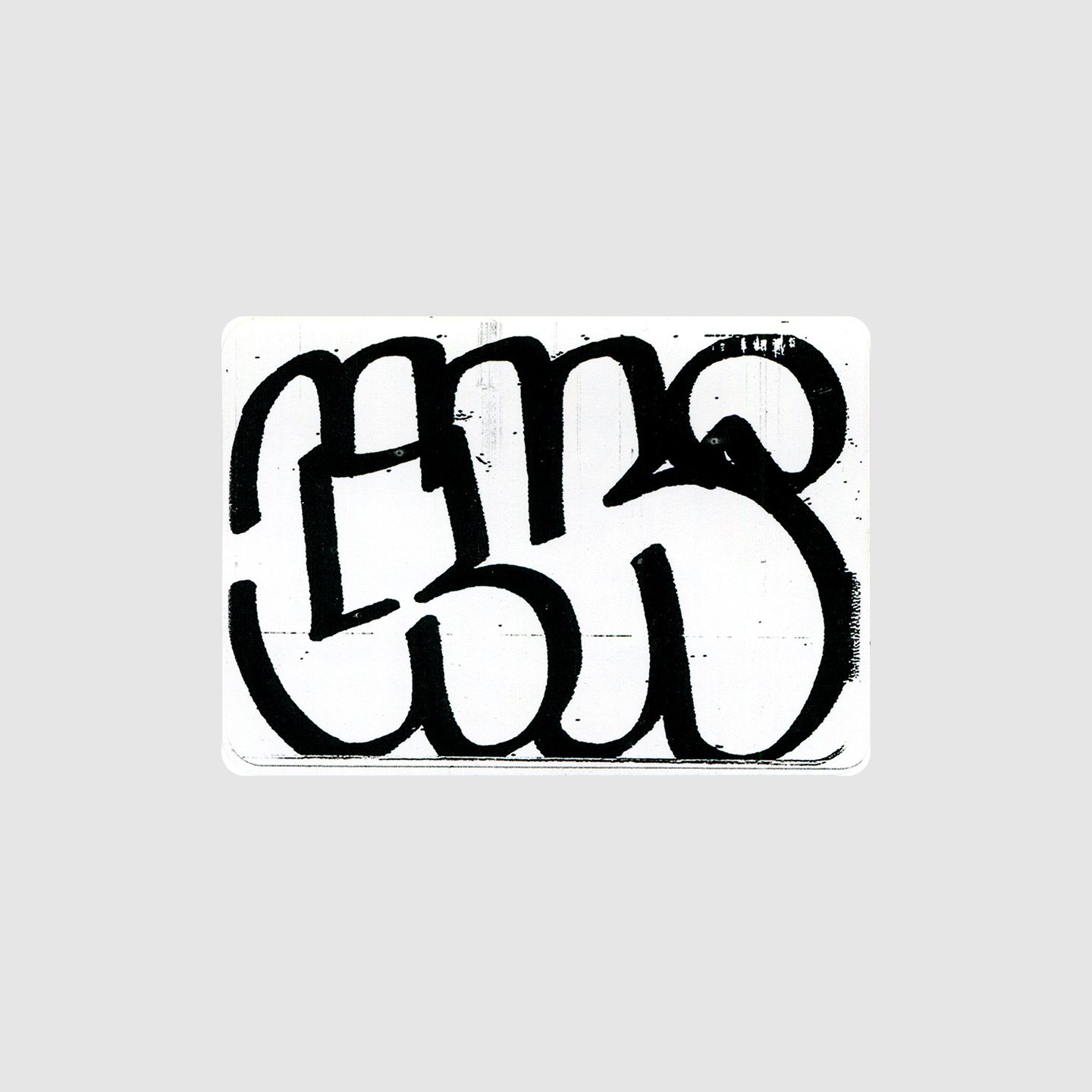Gusto - Black Throw-Up