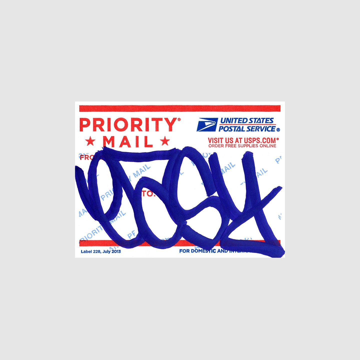 Joz and Easy - USPS Label Tag