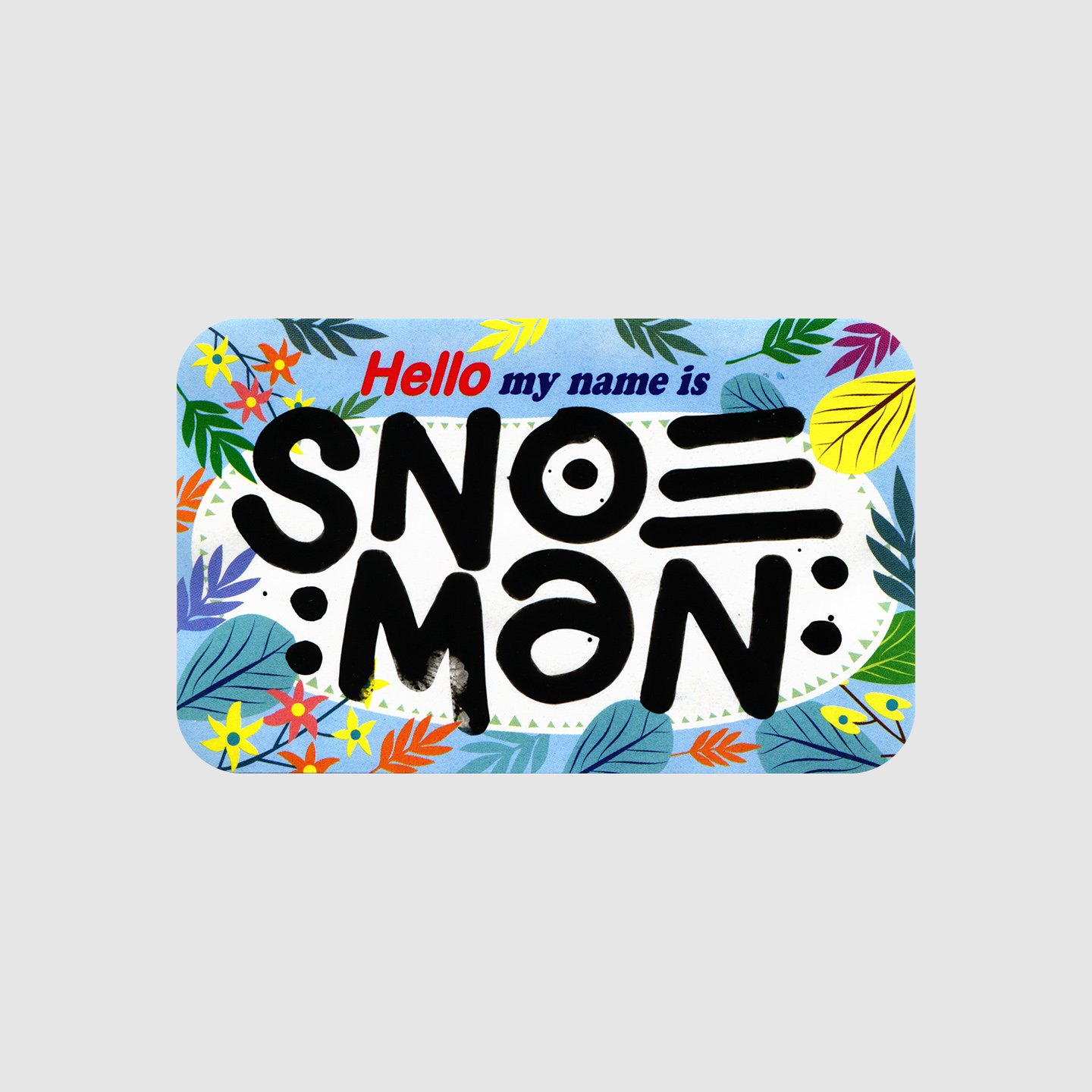 Snoeman - Hello Tag