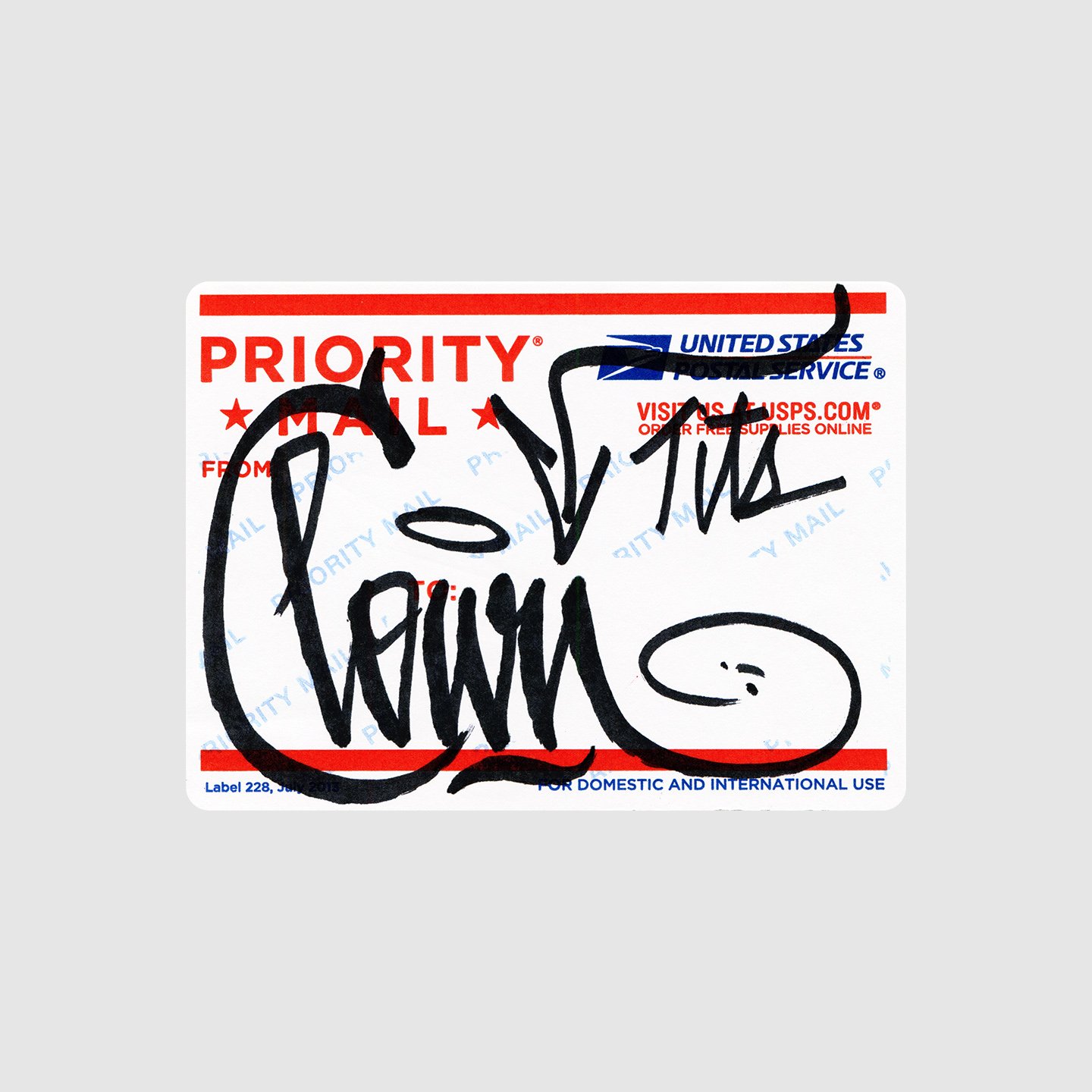 Clown TITS - Handstyle Tag