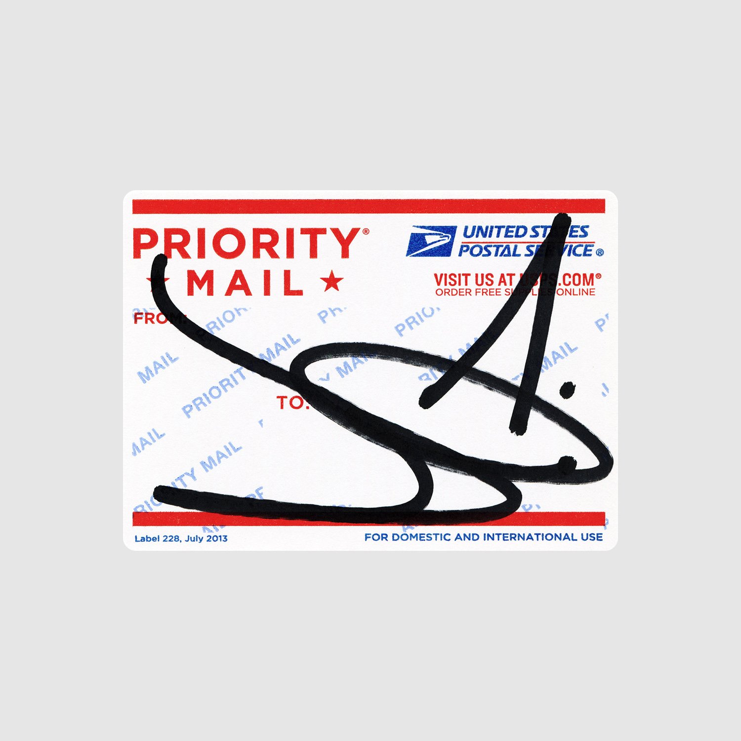 Cost - Postal Tag