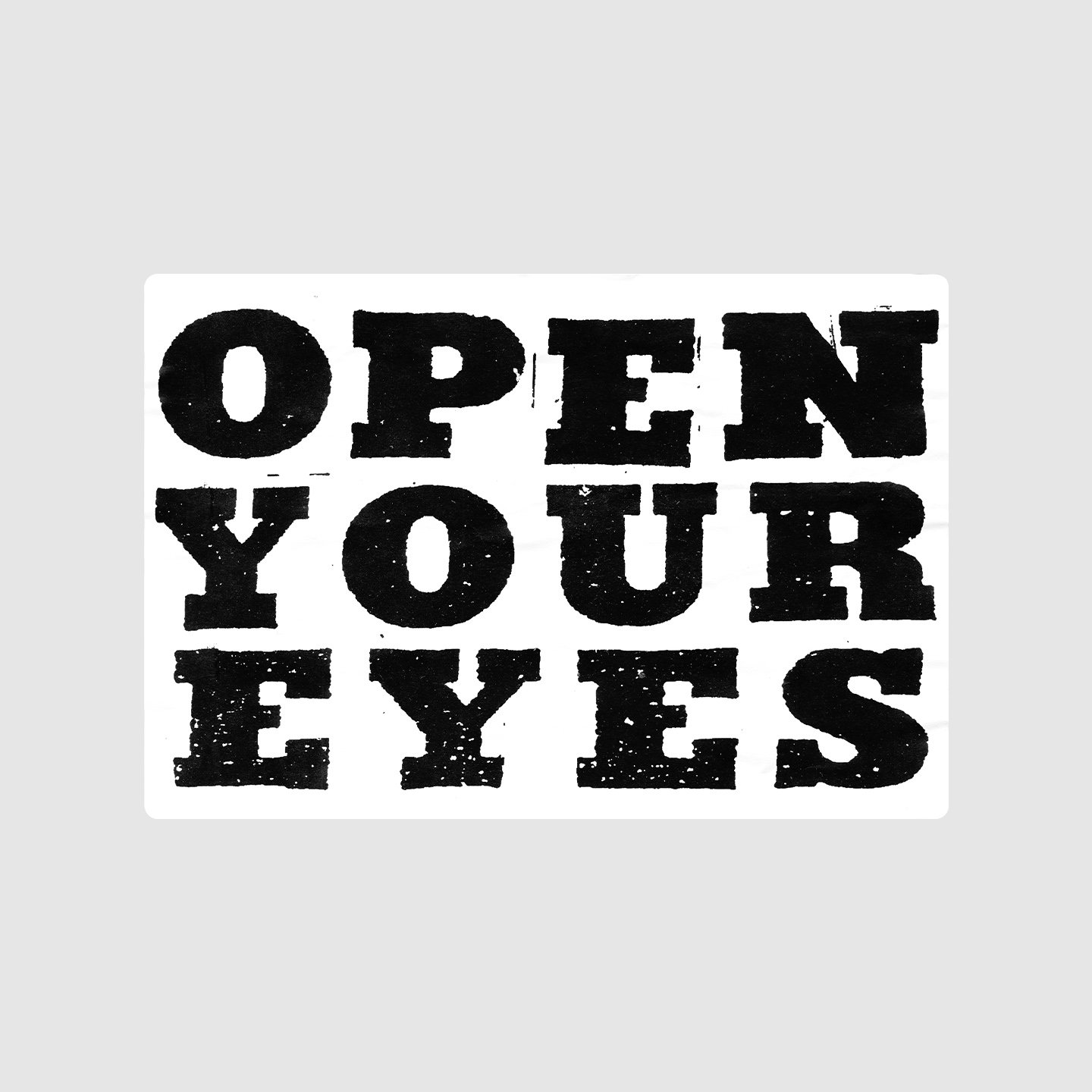 Reader - Open Your Eyes