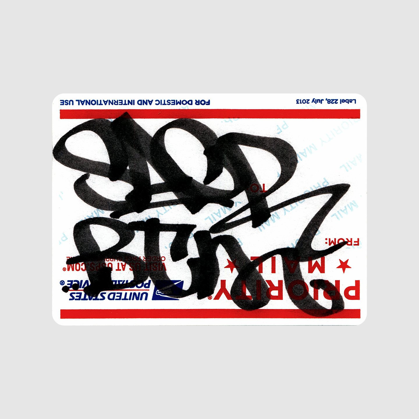 Sacr BTM - Postal Tag