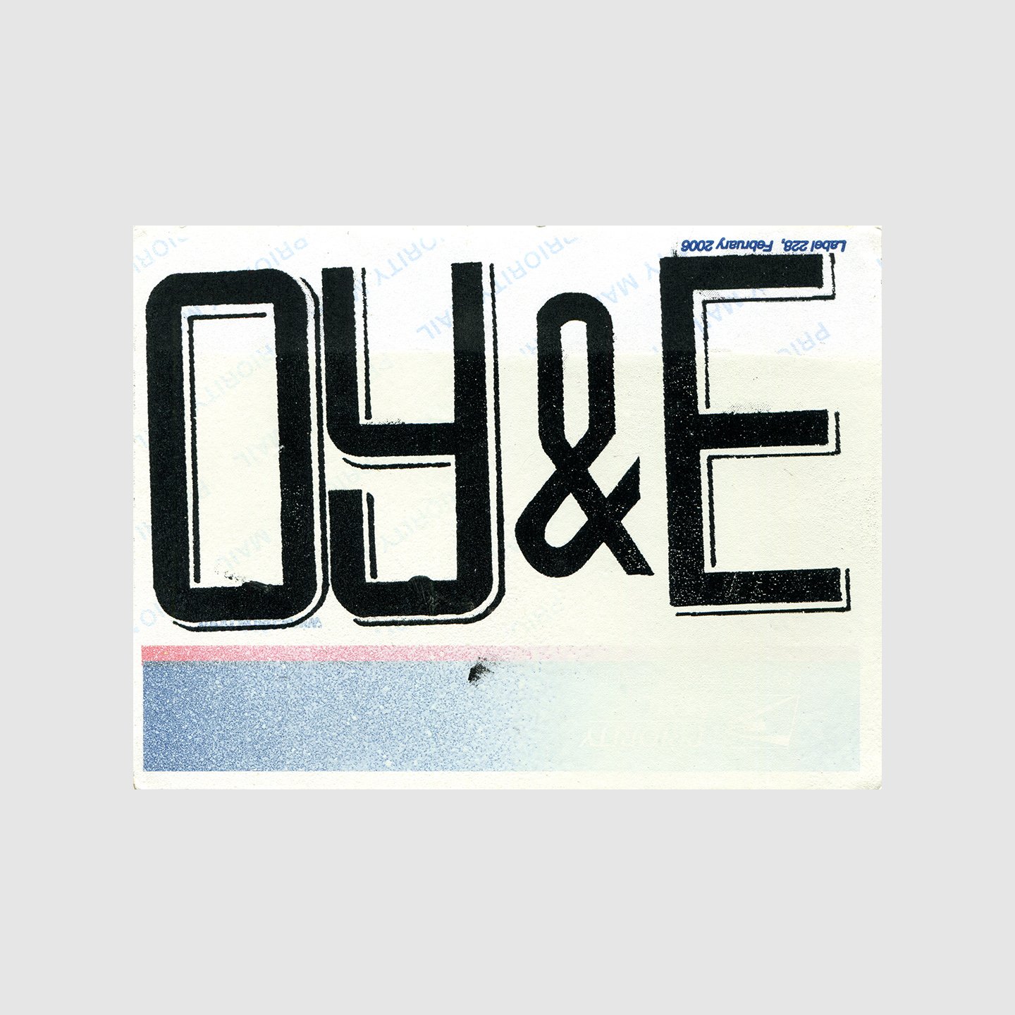 Reader - OY&E Stencil