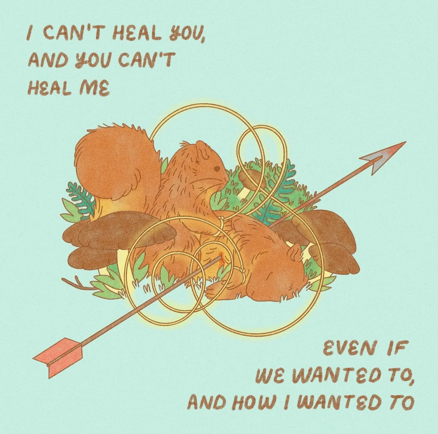 An illustration inspired by Invisible Wounds a song on @auroramusic most recent album.

I want to create art that has room for both joy and sadness. Thankful this song came into my life when it did. 

#aurora #whathappenstotheheart #invisiblewounds #