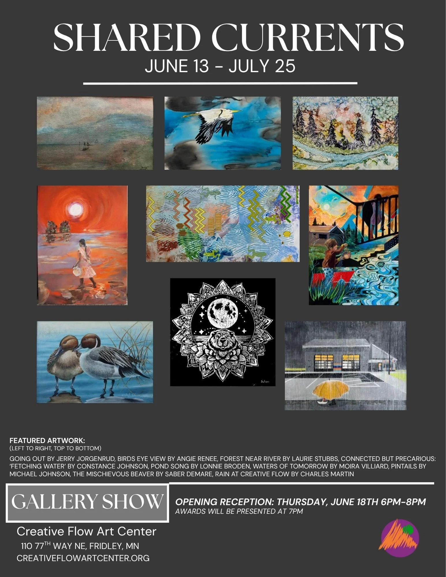 Shared Currents opening reception