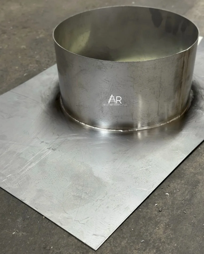 Durable stainless steel roof vent with a welded collar for a secure, leak-resistant fit. ⚒️AR Sheet Metal Inc.⚒️
📞Office 718-387-2473
📲Sales 347-572-8139
📧arsheetmetalinc@gmail.com
🌟Contact us today for a quote 
📍98 Anthony street Brooklyn NY 11