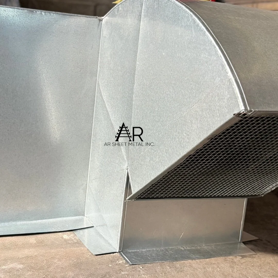 Galvanized gooseneck with side extension and expanded metal screen.Custom made to given dimensions.
⚒️AR Sheet Metal Inc.⚒️
📞Office 718-387-2473
📲Sales 347-572-8139
📧arsheetmetalinc@gmail.com
📍98 Anthony street Brooklyn NY 11222
#SheetMetal #HVAC
