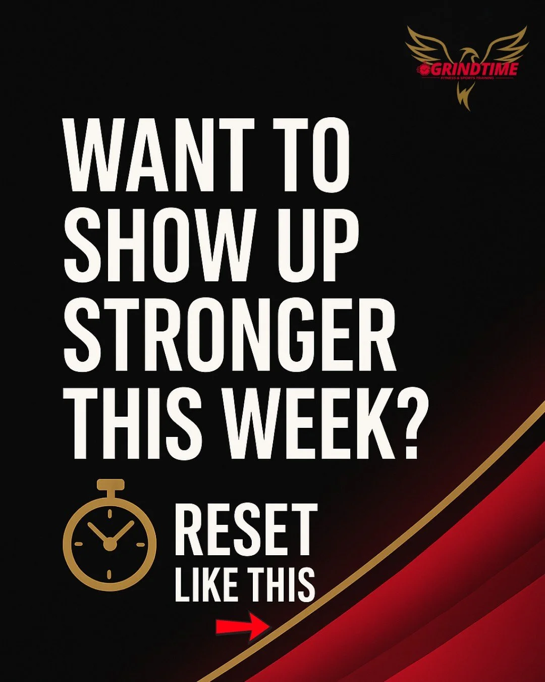 ⚡ Resilience starts with the reset.
You can&rsquo;t power through challenges if you never slow down to recharge.

Here&rsquo;s your 3-Step Sunday Reset Framework ⬇️
1️⃣ Physical Reset &rarr; Recover your body (mobility &bull; foam roll &bull; 10-min 