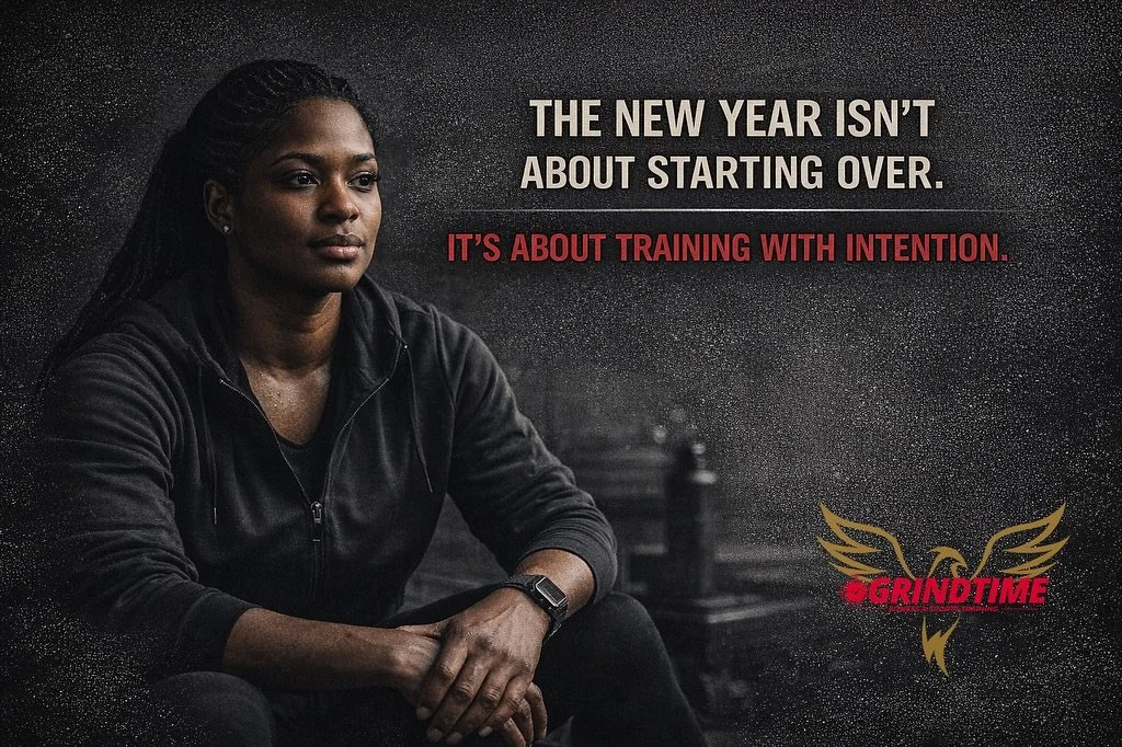 ⚠️ This is not your typical &ldquo;New Year, New Me&rdquo; hype post.

We&rsquo;re not here for quick fixes.
We&rsquo;re here to build something stronger &mdash; from the inside out.

At GrindTime, we train competitive athletes and lifestyle professi