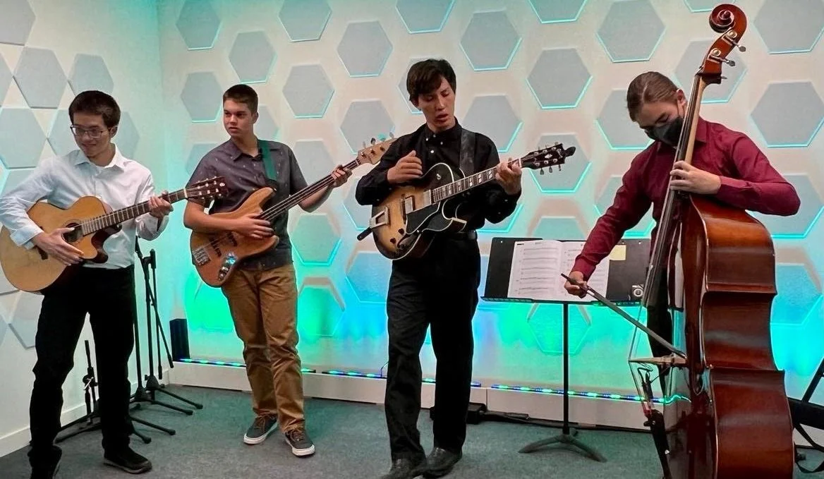 Student Jam session NEXT WEEK!  In the orange room at 7pm, NOV 5th.
BE THERE!
#studentjam #jamsession #musiclessons #ensembles