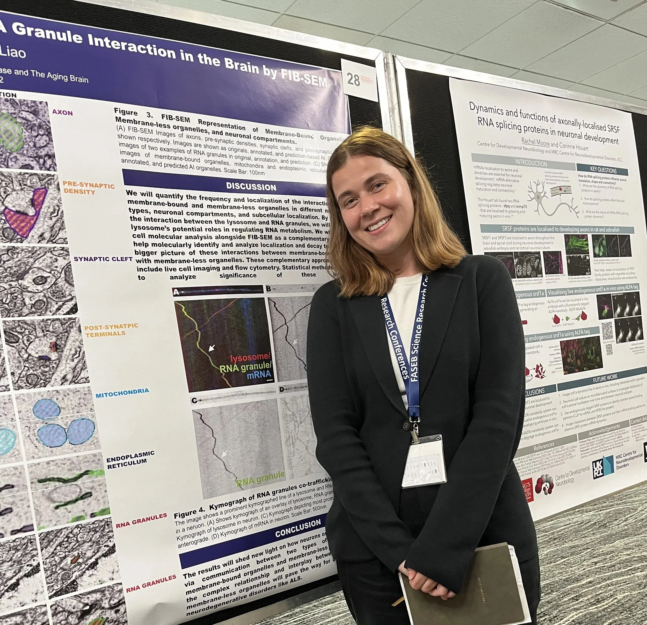 Weronika presents at FASEB 2024