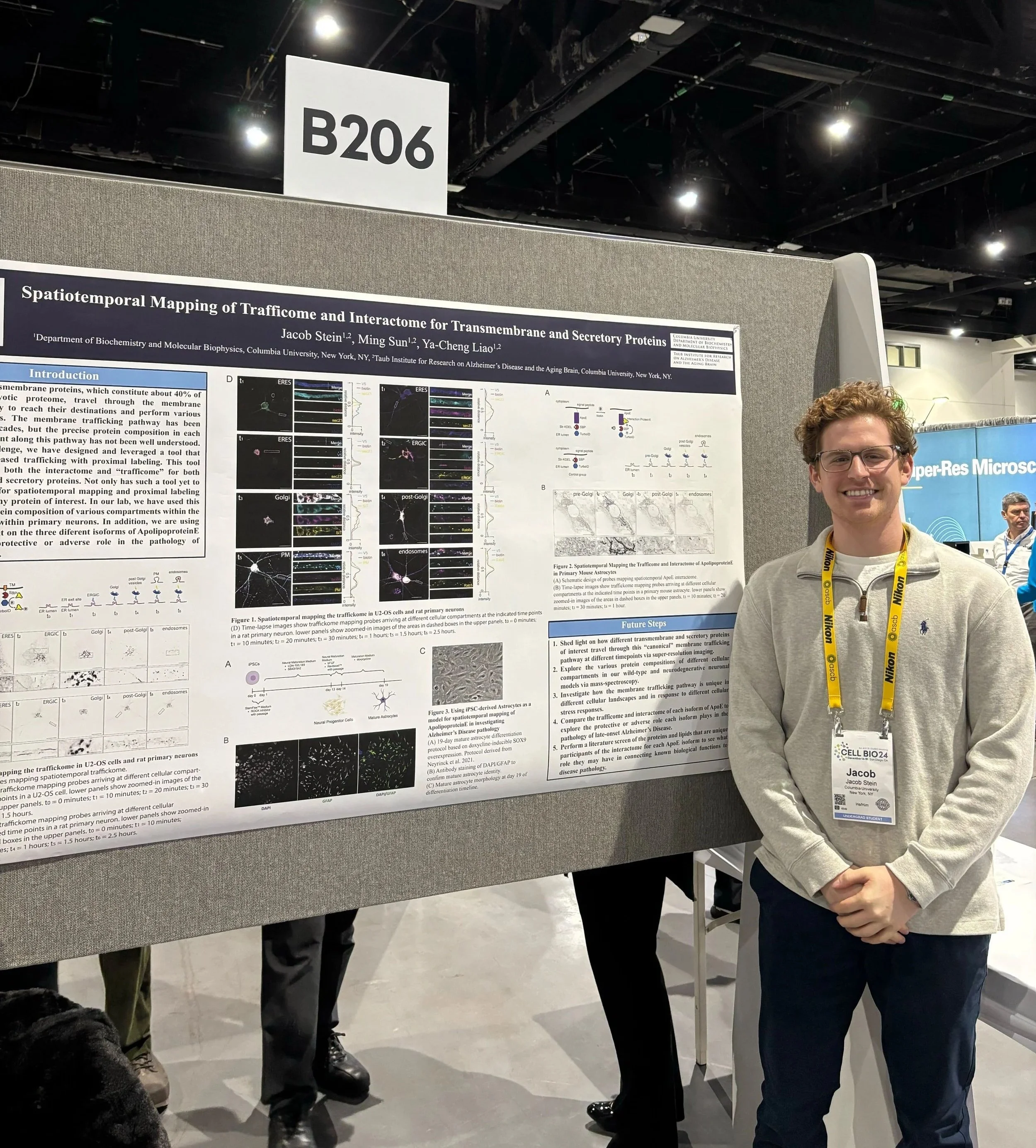 Jacob presents at ASCB 2024