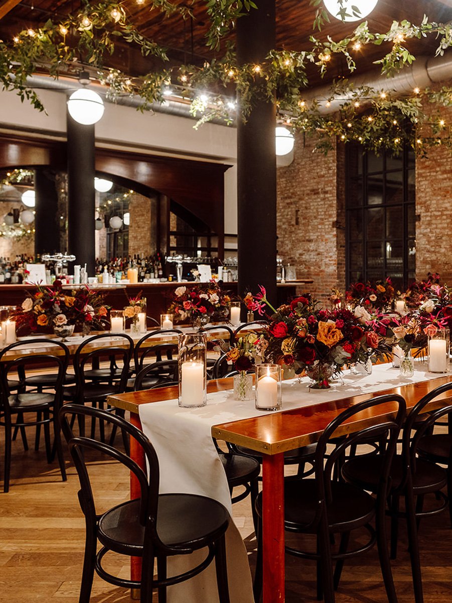 Wedding-centerpieces-at-the-Wythe-Hotel