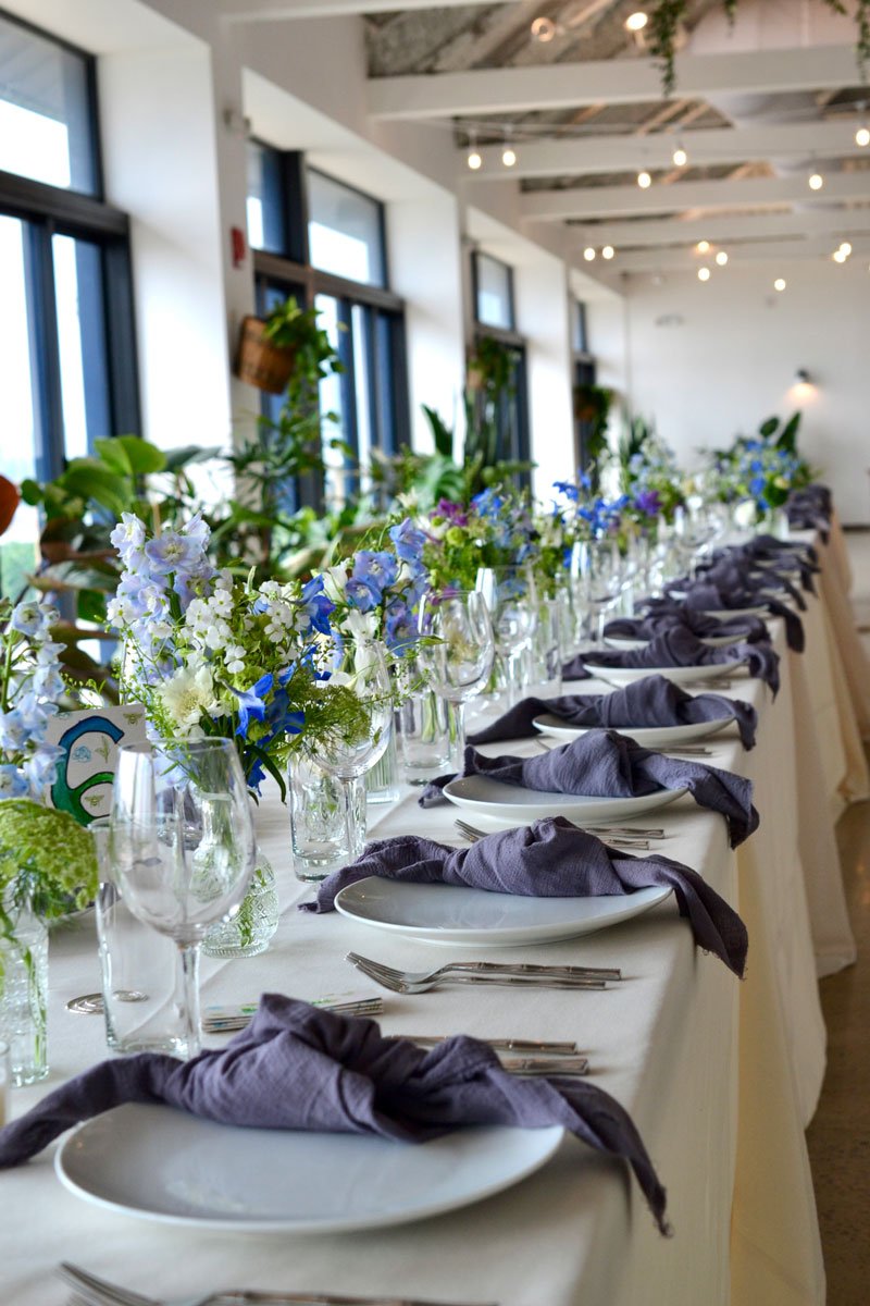 Bud-vases-centerpieces-Brooklyn-Grange