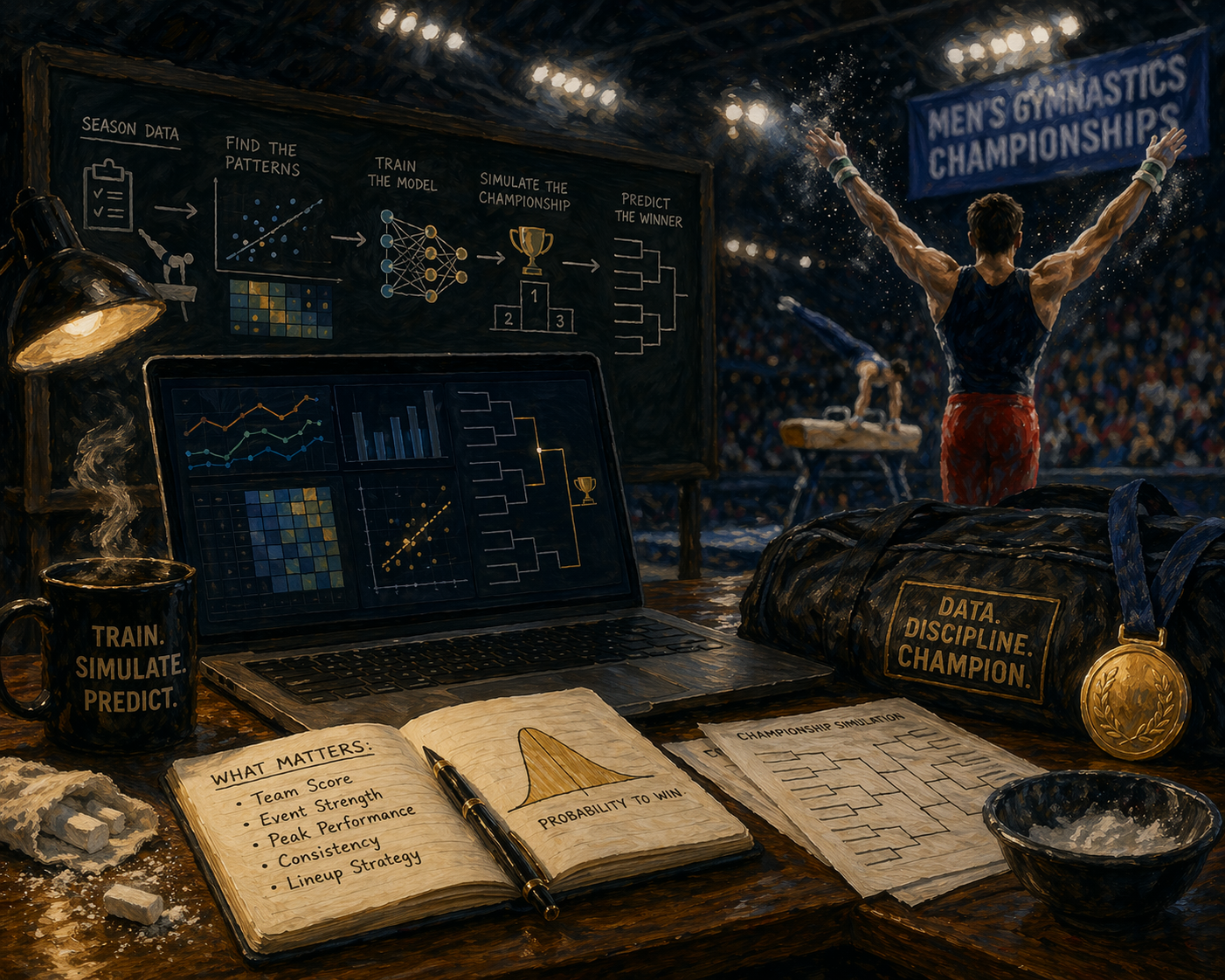 Who will Win the 2026 Men’s NCAA Gymnastics Championships?