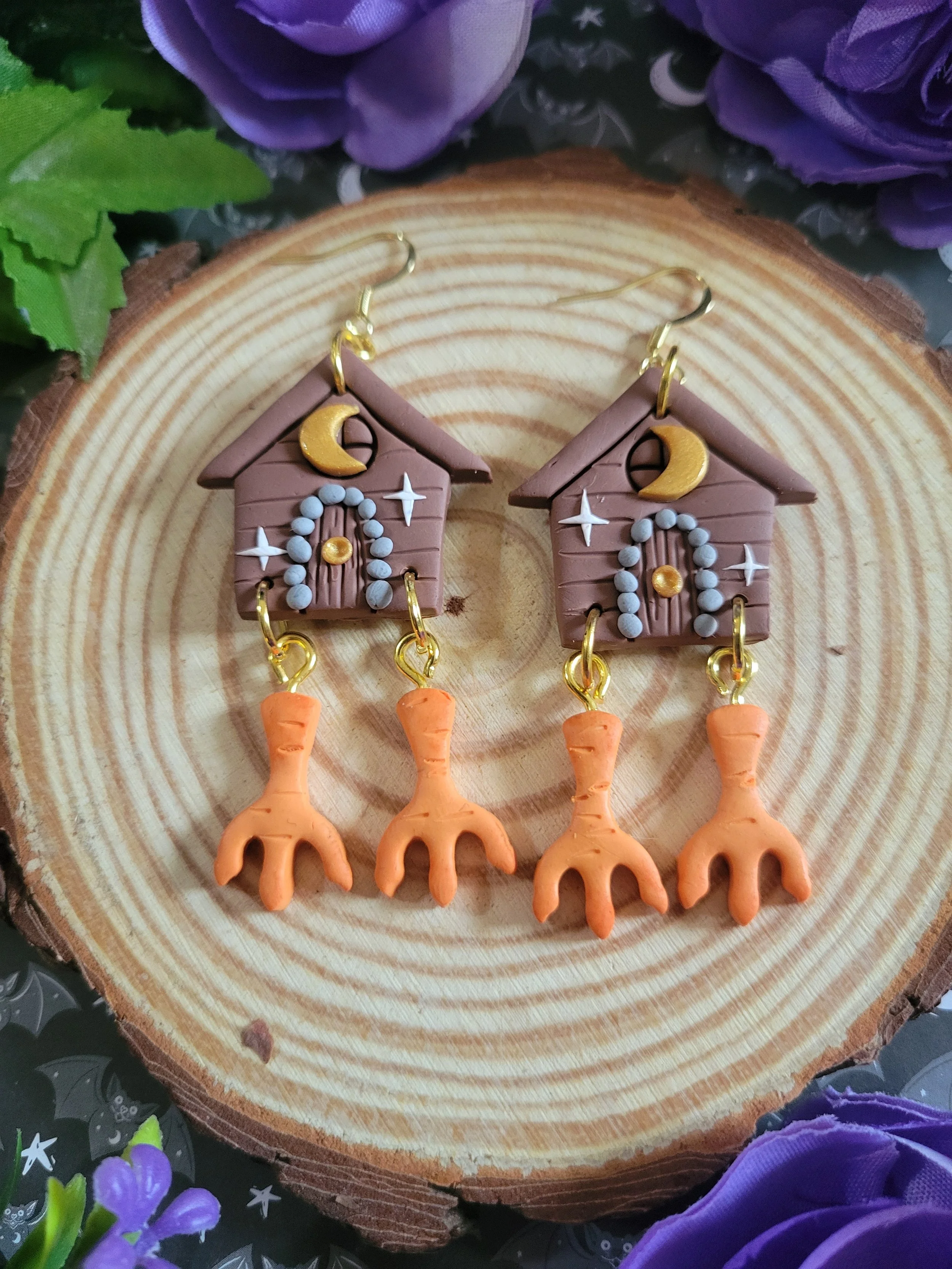 Orange Moon Witch Huts