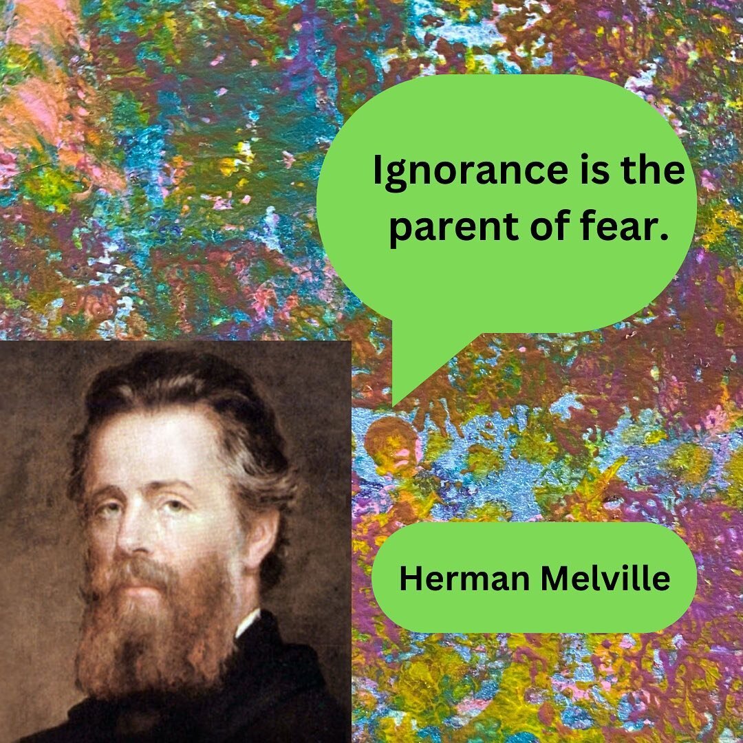 Author of Moby Dick, Herman Melville was an American novelist, short story writer, and poet. Fear keeps you in a constant state of stress- that means that you are not healing, not digesting, and not nurturing strong immunity.  #healthspansolution #gu