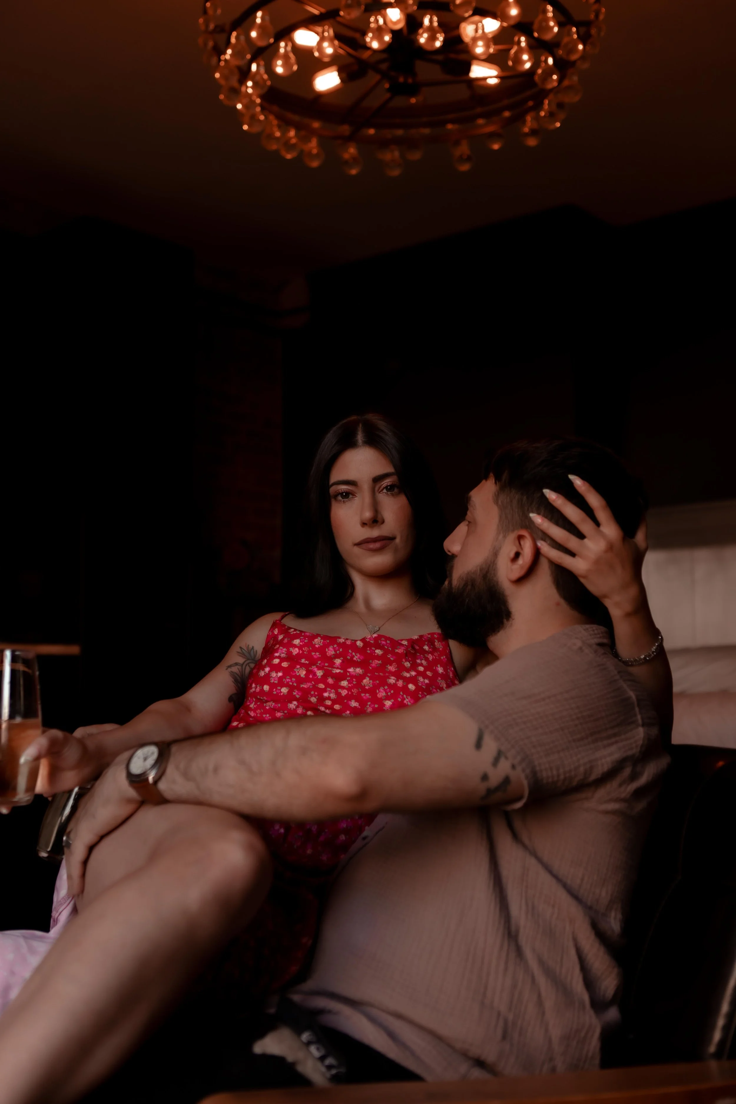 Couples boudoir photography session in new york, sarasota florida by tutti del monte