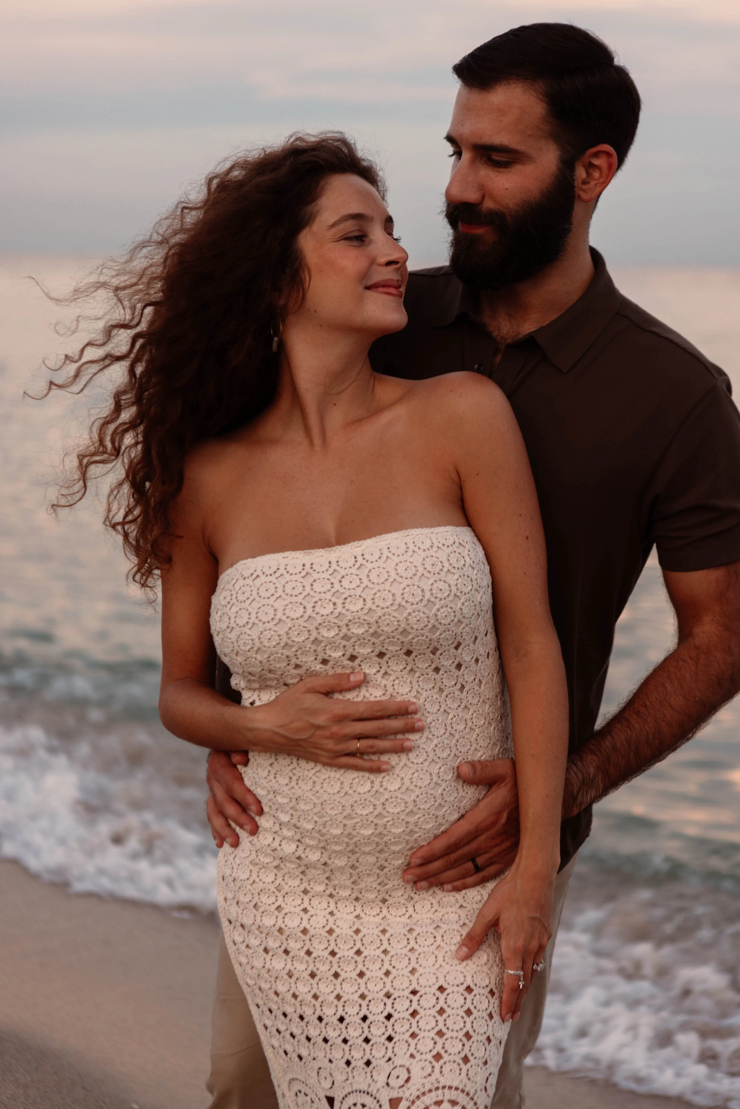 couples pregnancy boudoir photos Sarasota FL