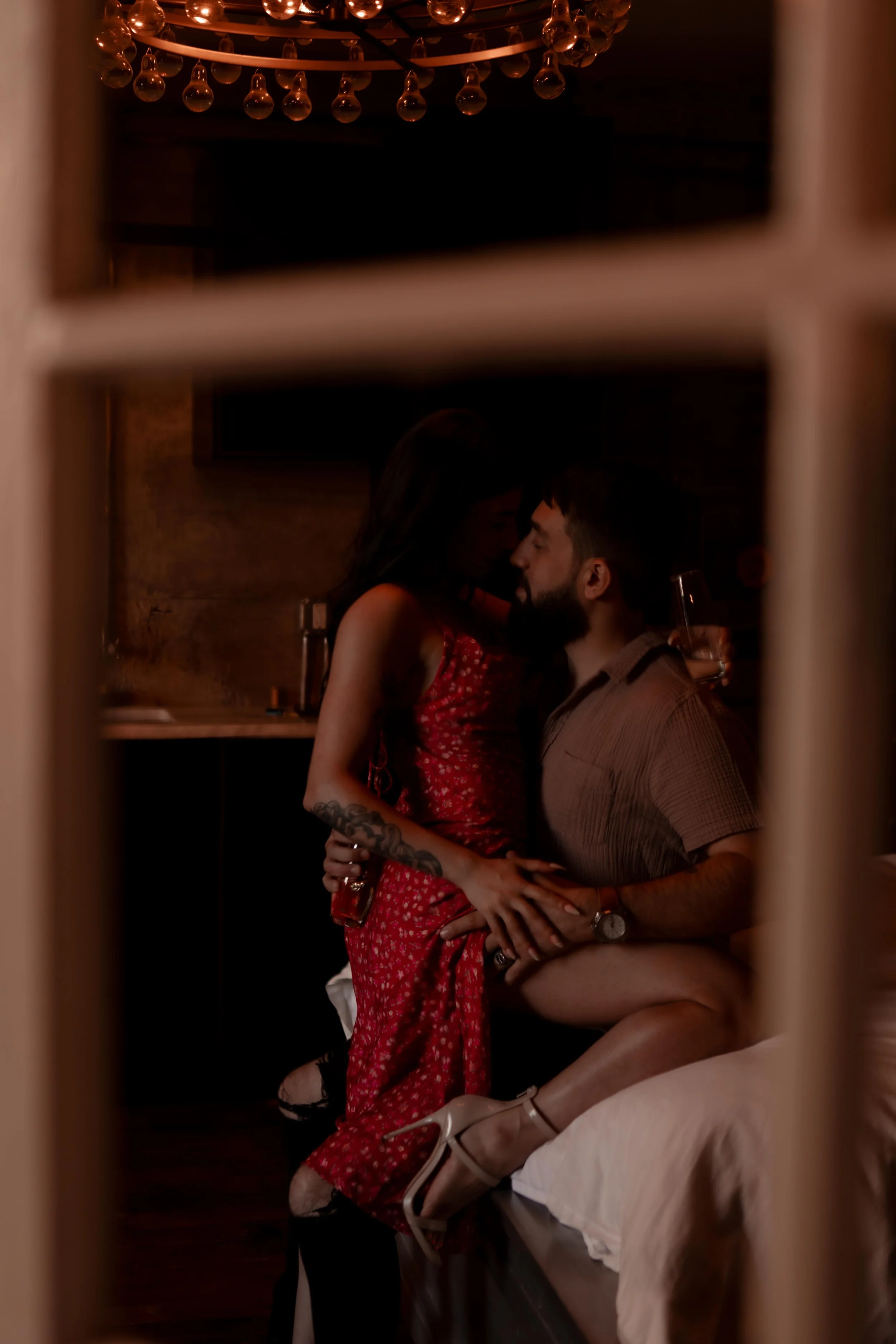 Couples boudoir photography session in new york, sarasota florida by tutti del monte