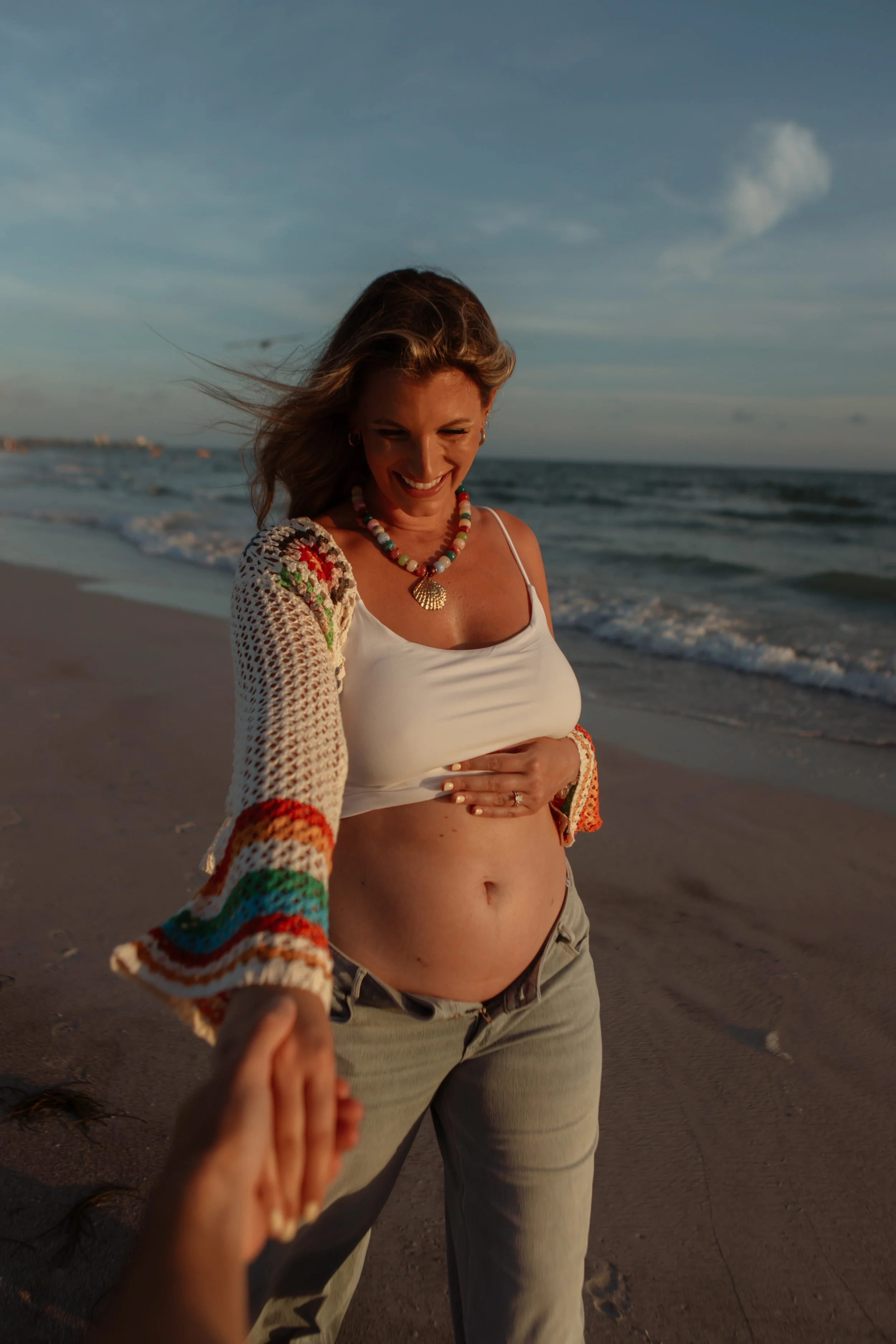 maternity couples boudoir photography