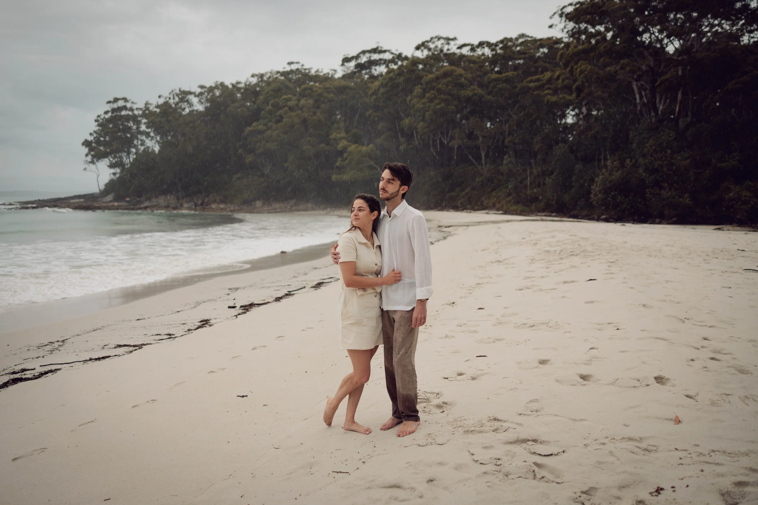 Couples engagement portrait 