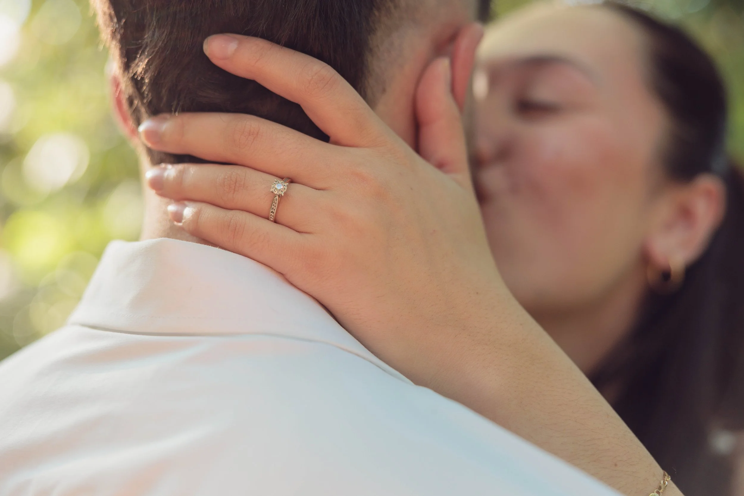 Engagement portrait session