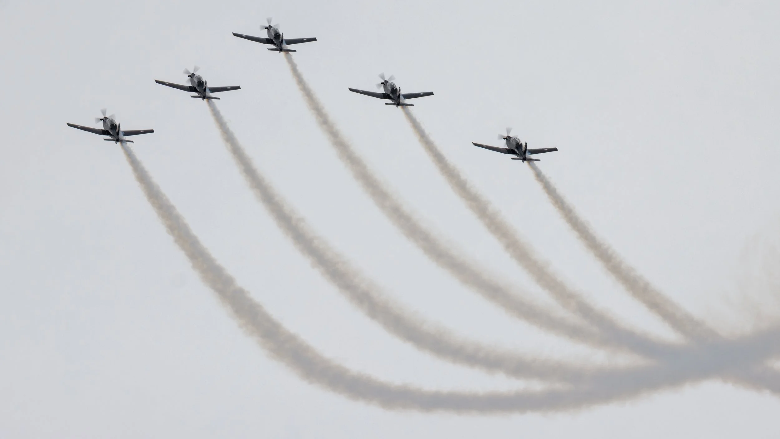 RNZAF Black Falcons head north aiming flyover several North Island cities