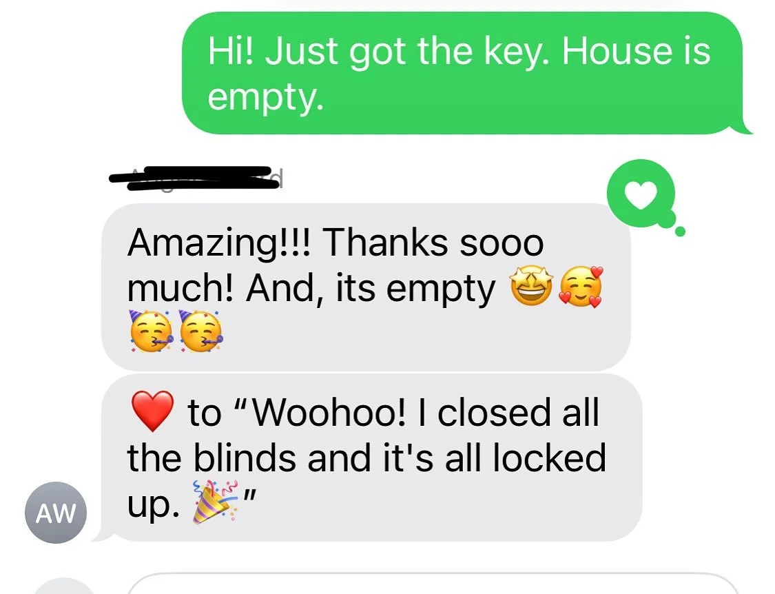 My favorite kind of text is this right here. The sale is complete and I got the key. 

These buyers are a great addition to our town. Happy they live here now. 🫶🏻

#sold #queeragent #lgbtrealtor #eugene #oregon