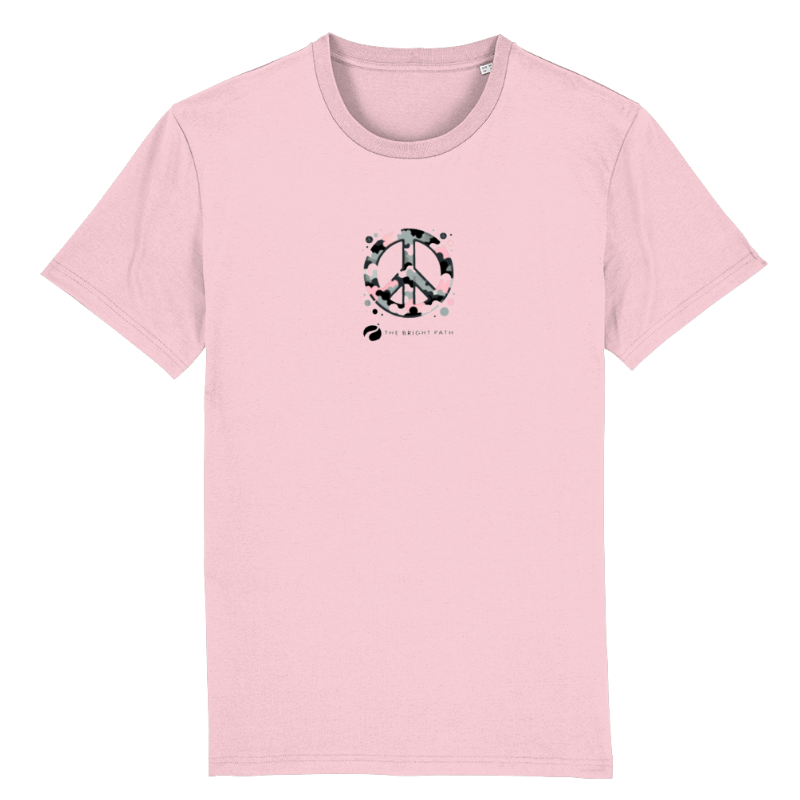 Conscious Vibes - Camo Peace Sym - Unisex T-Shirt