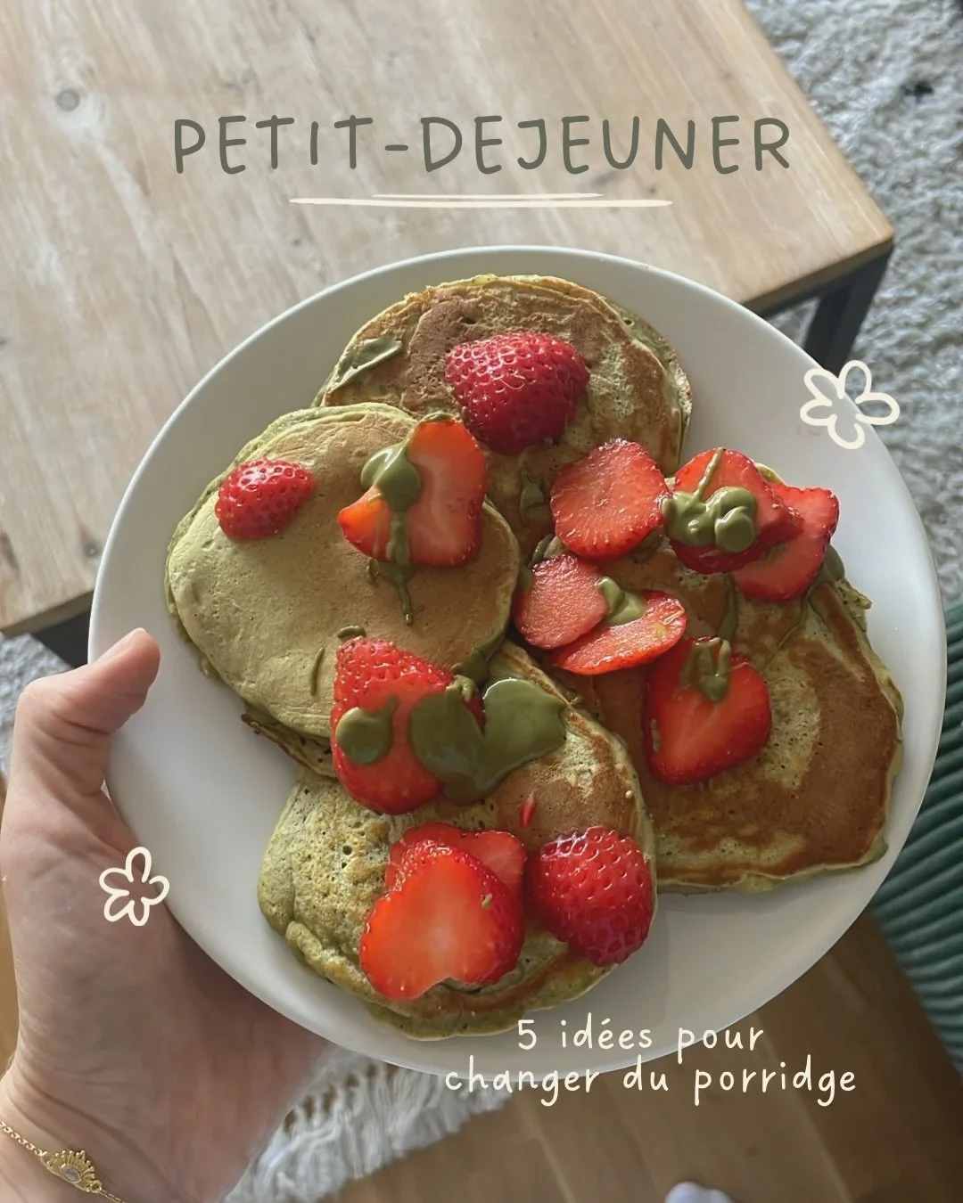 Mes petits-d&eacute;jeuners du quotidien 🍓

Voici un aper&ccedil;u de ce que je mange le matin dans la vie de tous les jours : rien de parfait, mais des id&eacute;es qui m&eacute;langent le sain et le gourmand, avec toujours une bonne dose de prot&e