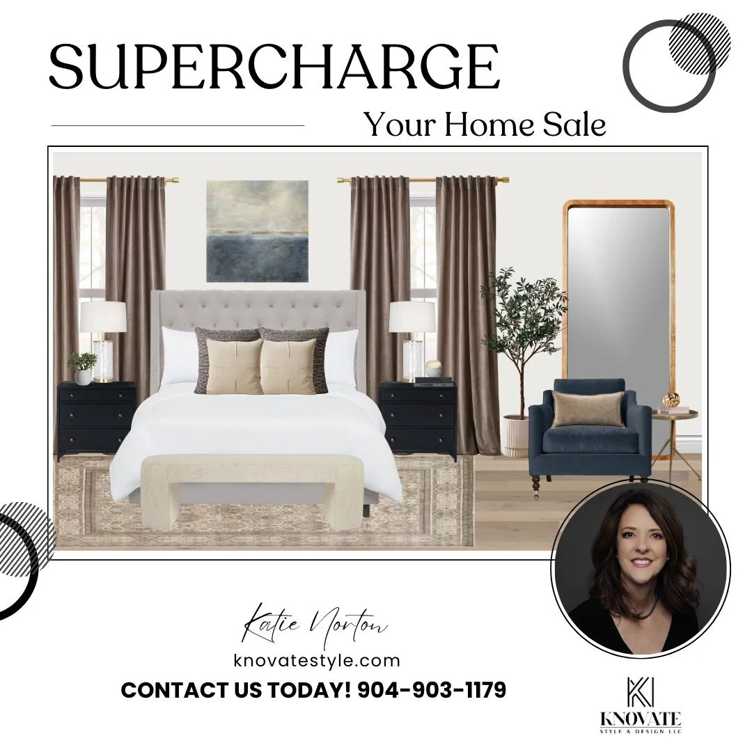 Ready to supercharge your home sale? 🏡✨ 
Elevate your listing with our in-house staging and design services! Reach out to me today to uncover the magic. ✅ 

#HomeStaging #RealEstate #StyleToDesignAmbassador