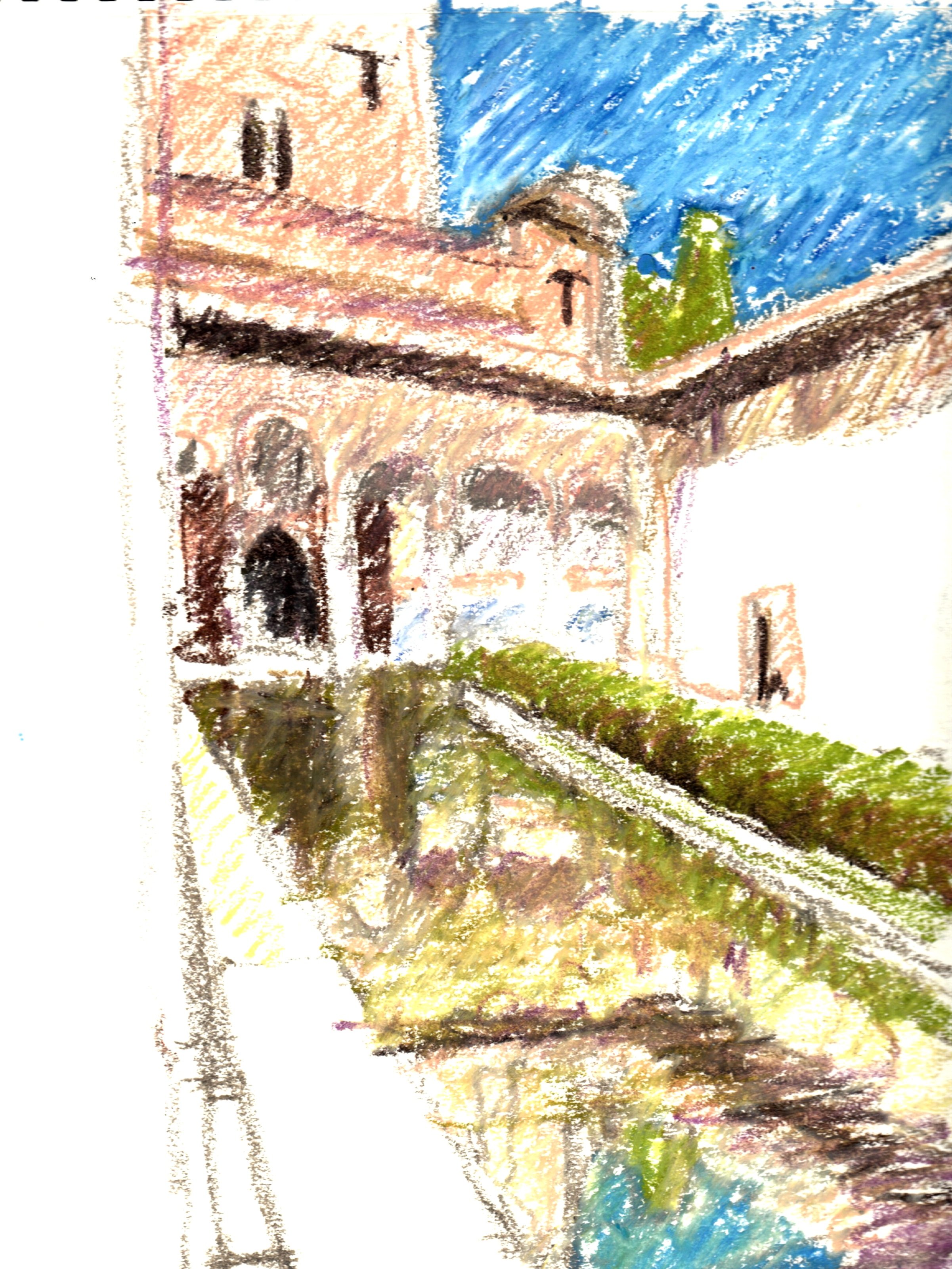 Alhambra reflecting pool 5/31/14