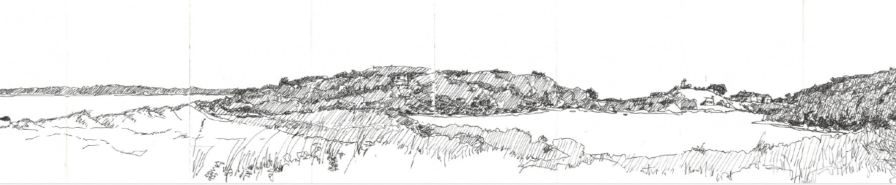 Cedar Tree Neck 10/1/20
(excerpt, for full drawing see PANORAMAS)