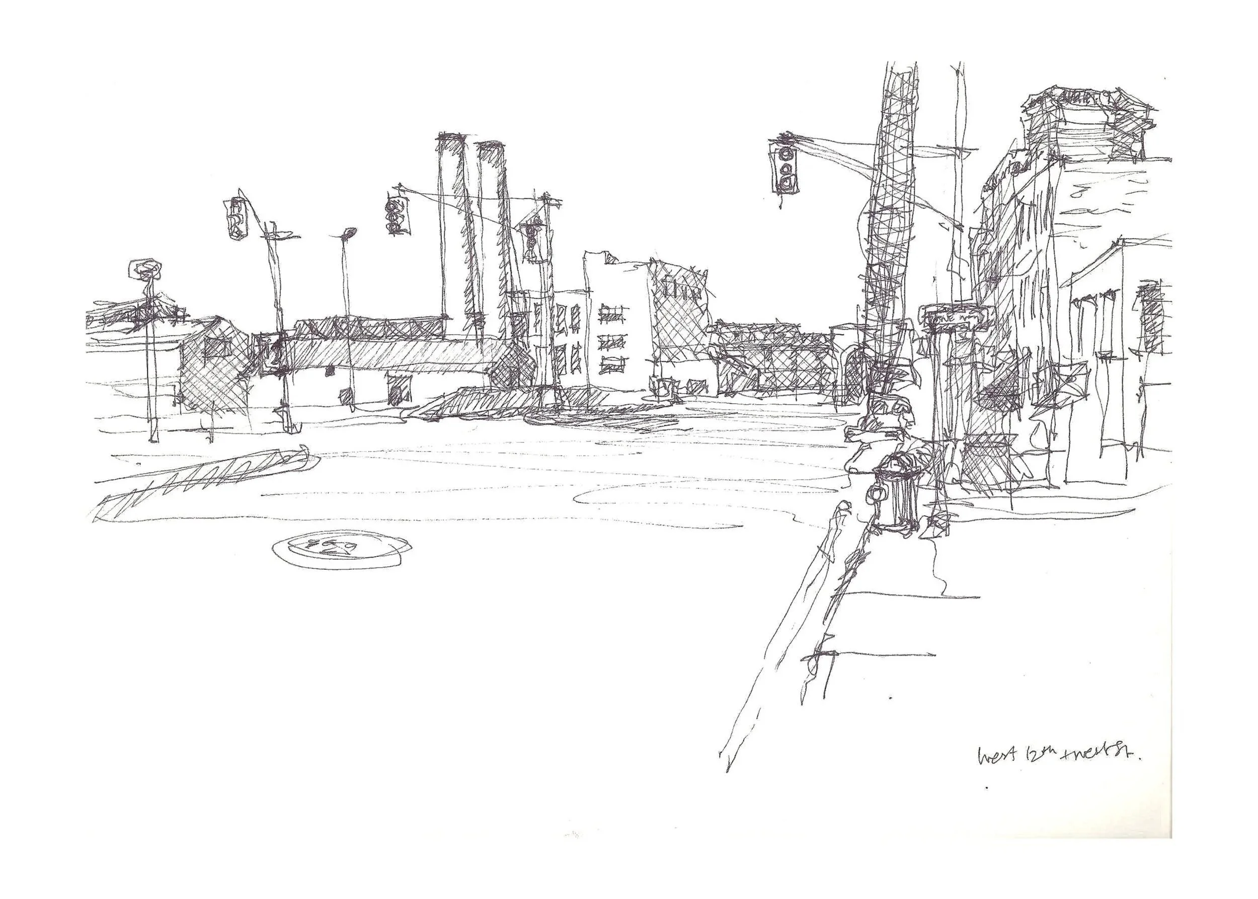 West 12th Street (and West St.)   1986