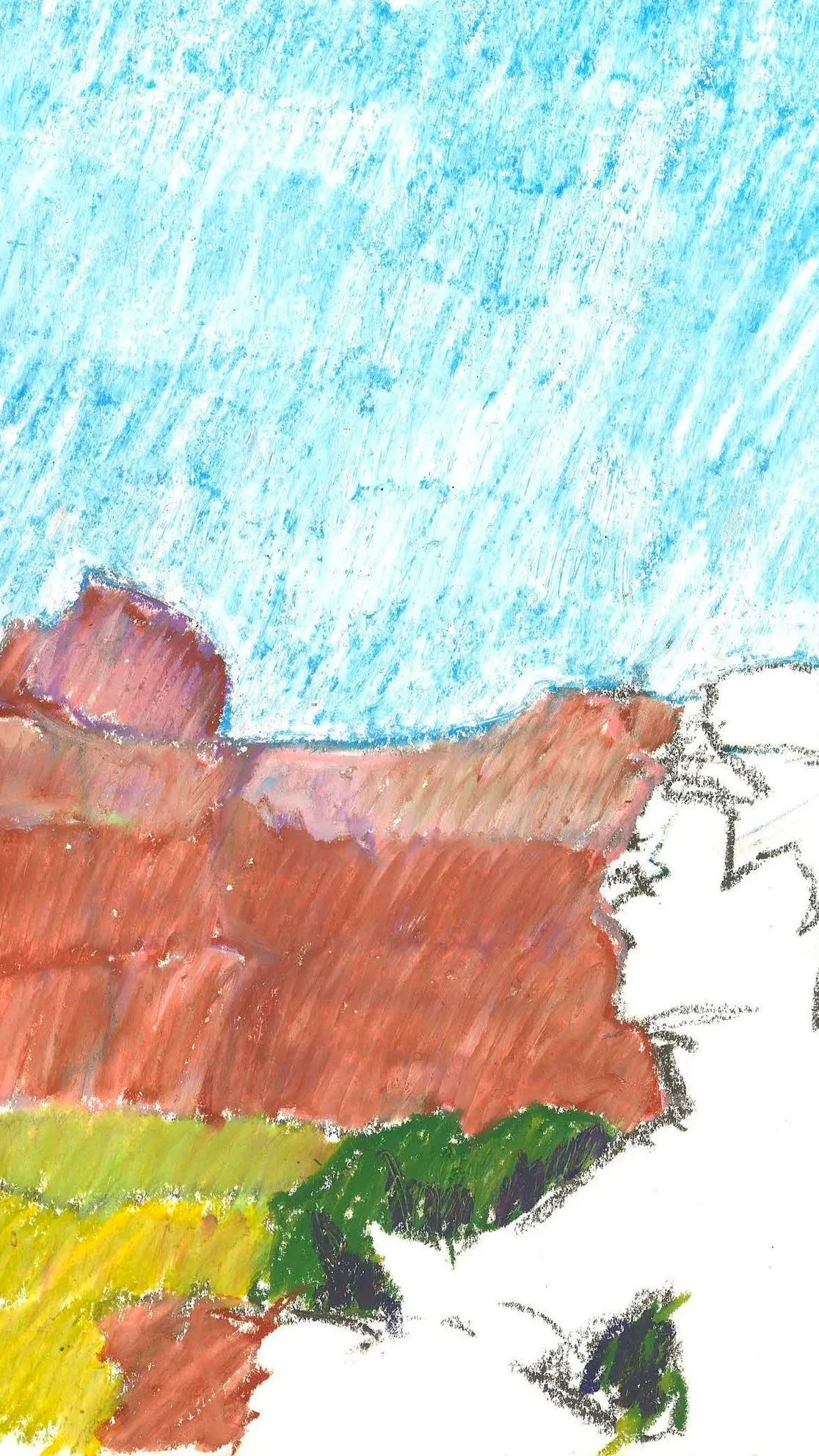 View across Colorado River (Moab Music Festival River Concert) 9/9/99