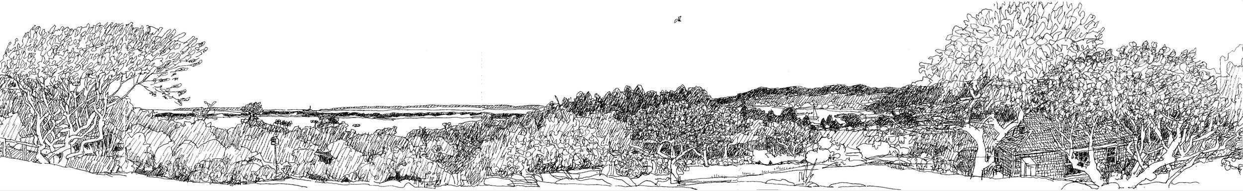 Lovey's Cove Panorama, Chilmark MA