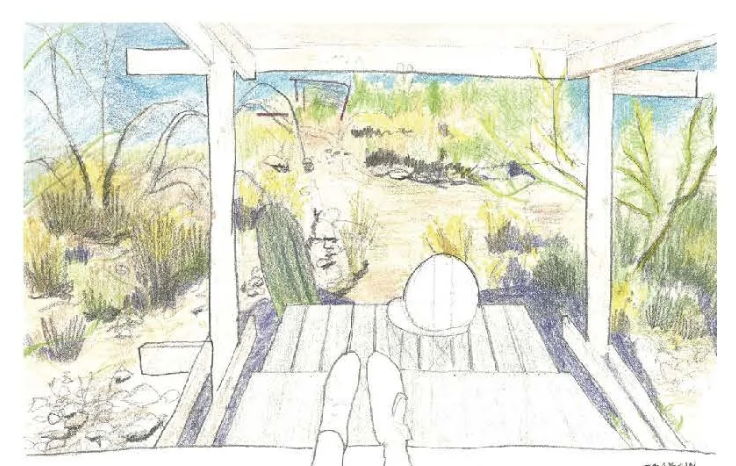 Student work: Drawing in Place