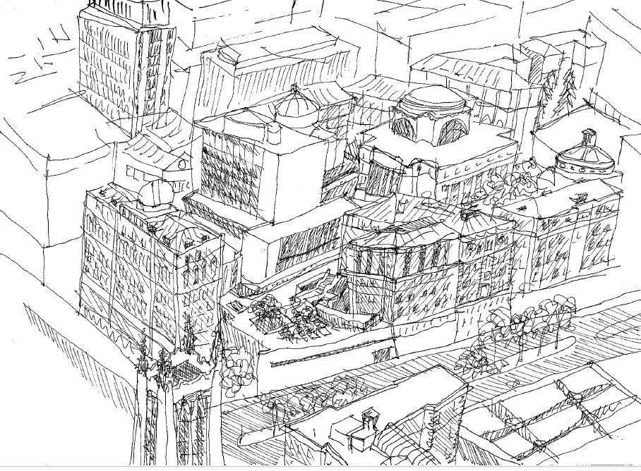 Columbia University from Riverside Church tower.  circa1978