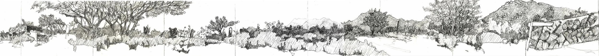 Taliesin West Panorama, March 2015