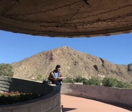 Photos of students Drawing