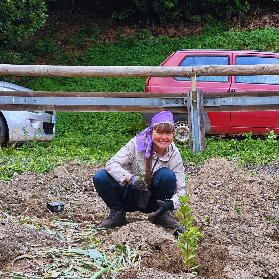 🌱 Secret to Longevity: Gardening 🌱

In Sardinia, we had a chance to help plant a little forest. And I have to say, that was one of the best days of our trip. We got to be social, do something with our hands, not think too much&mdash;just digging ou