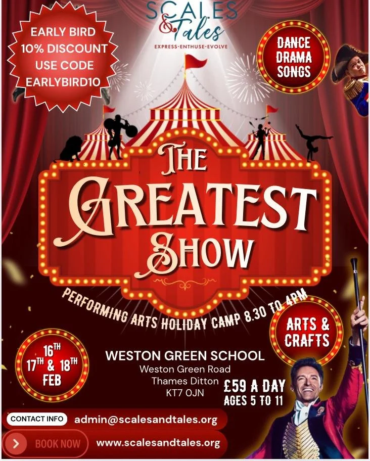 The Greatest Show – Performing Arts Holiday Camp