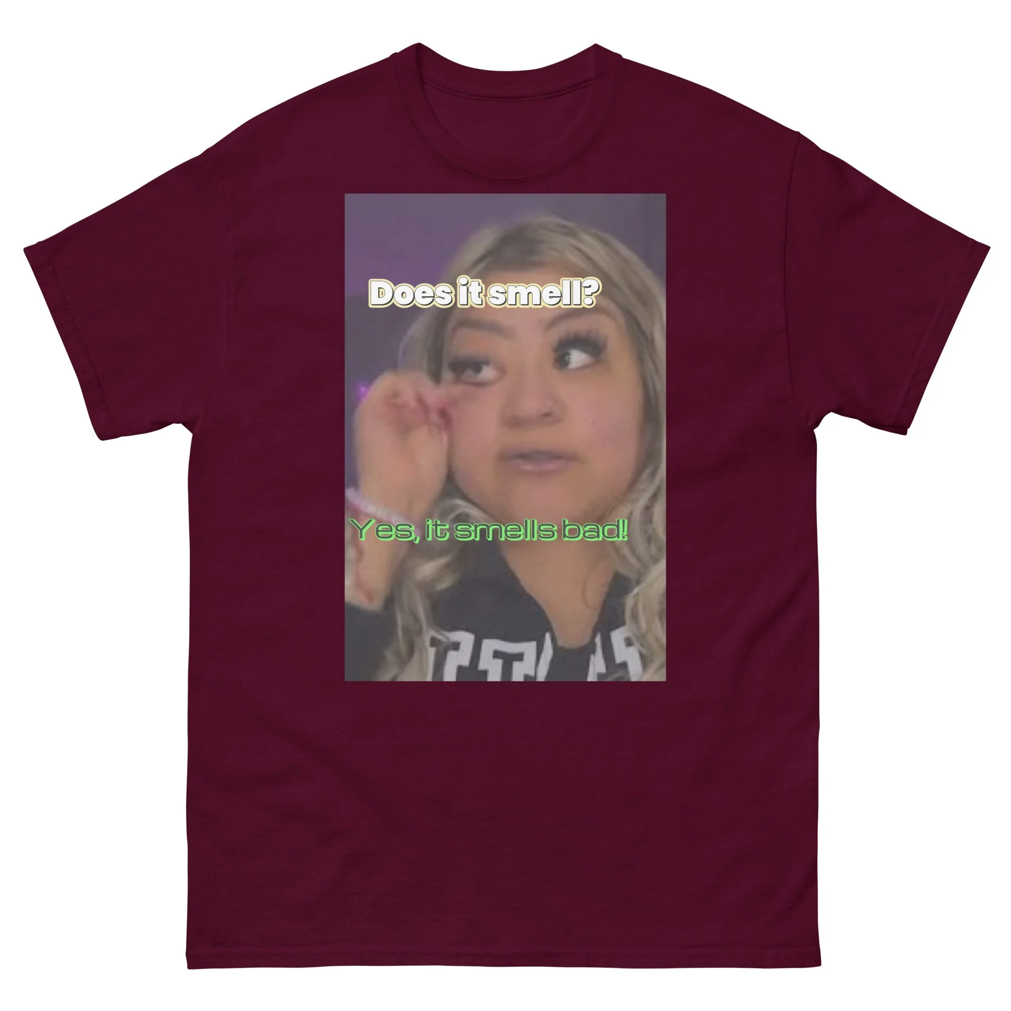 unisex-classic-tee-maroon-front-67b7aaae1f65f.jpg